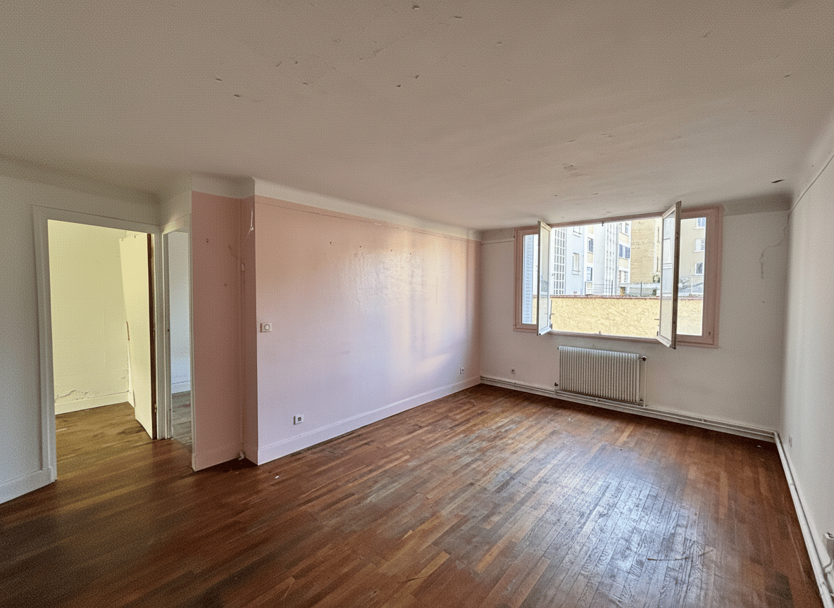 Appartement 3 pièces 53 m² · à Villeurbanne · 53,3 m² · 159 000 €