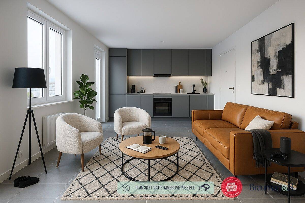 Appartement 2 pièces 41 m² · à Gonesse · 41 m² · 189 083 €