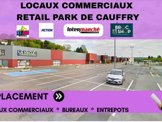 Local commercial à louer 6 075 € 811 m² de surface de vente Cauffry 60290