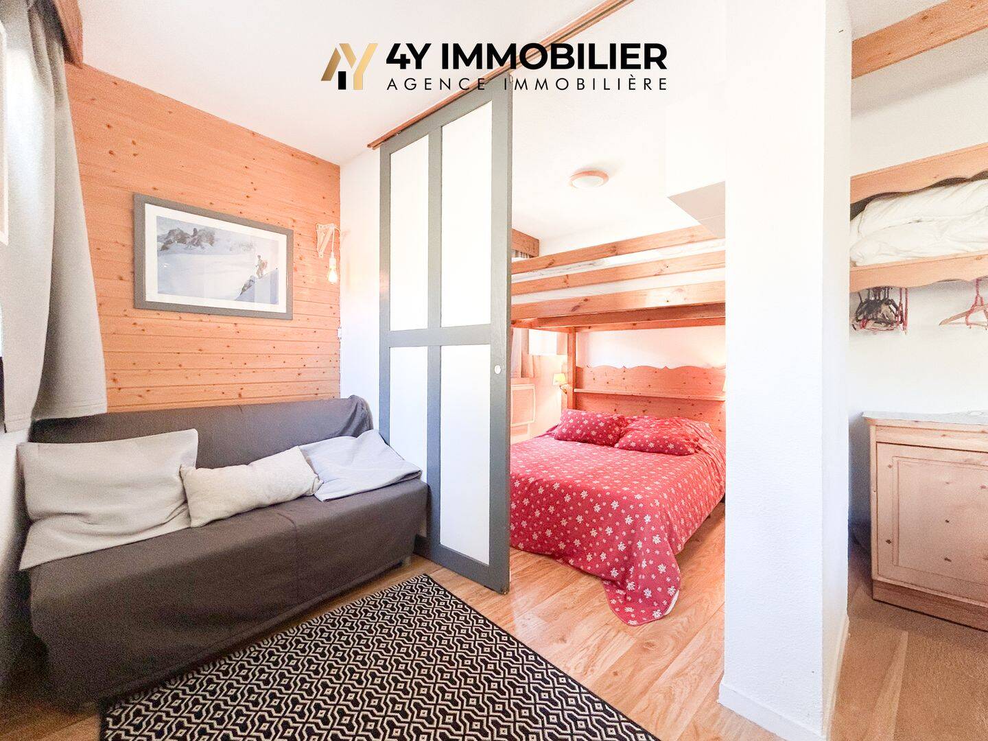 Appartement 2 pièces 27 m² · à Chamrousse · 27,3 m² · 94 000 €