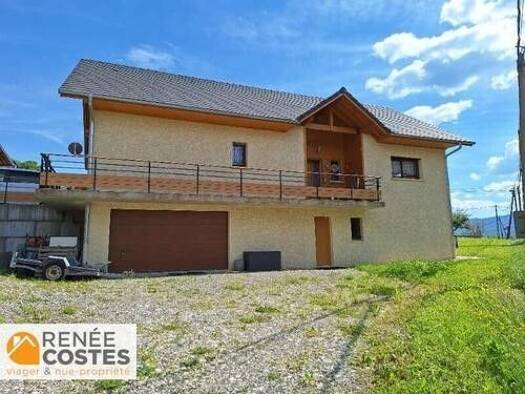 Maison en viager occupé Bouquet 187 450 € 4 pièces 3 chambres 160 m² 1 276 m² de terrain La Motte-en-Bauges 73340