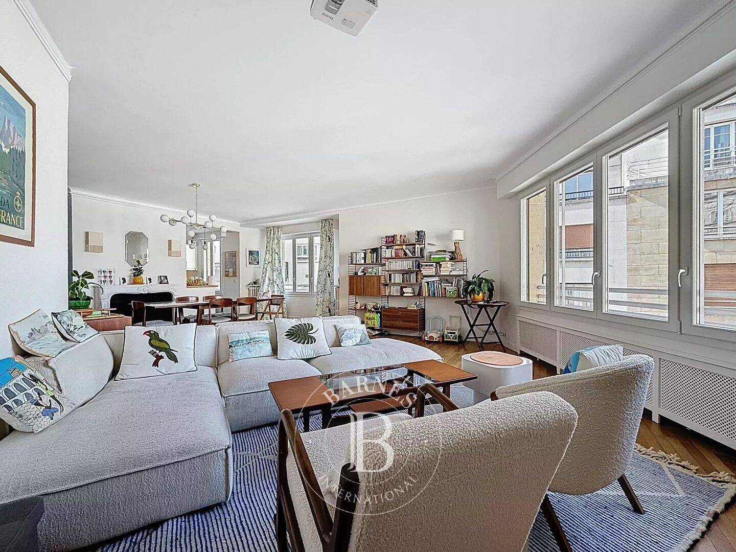 Appartement 5 pièces 114 m² · à Paris 16ème Arrondissement · 113,7 m² · 4 400 €