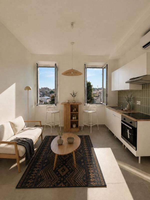 Appartement 2 pièces 25 m² · à Marseille 5ème Arrondissement · 25 m² · 750 €