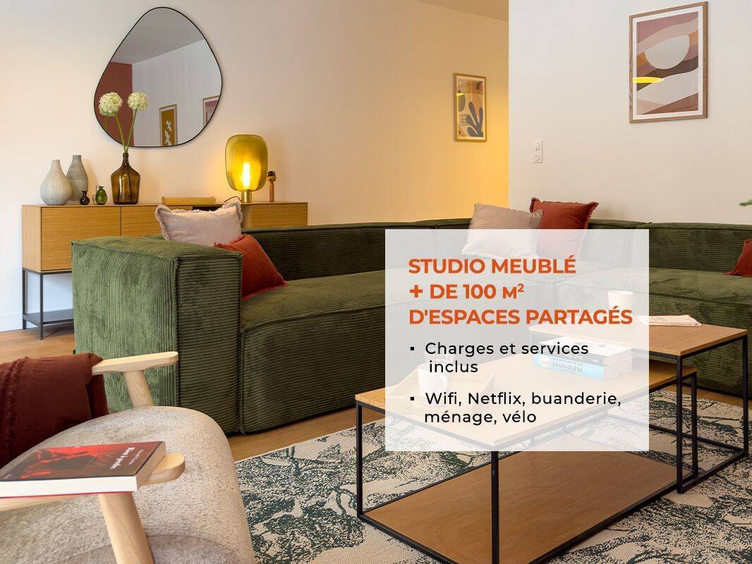 Appartement 1 pièce 27 m² · à Nantes · 27 m² · 855 €/mois