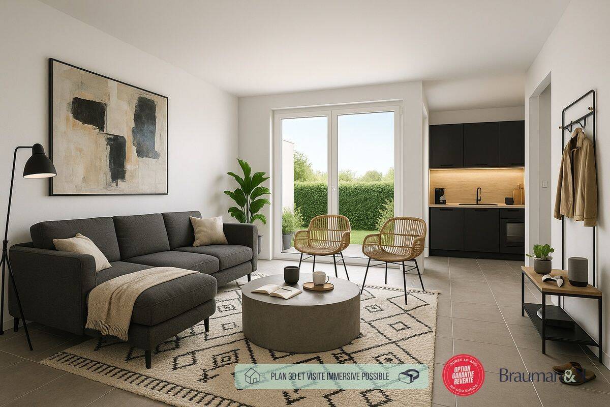 Appartement 2 pièces 47 m² · à Mouvaux · 47 m² · 239 000 €