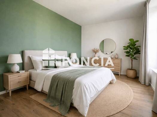 Appartement à louer 660 € 2 pièces 1 chambre 44,7 m² 2ème étage Centre Ville Rive Droite Laval 53000