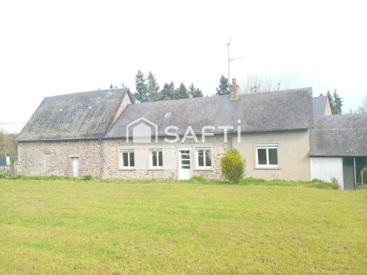 Maison à vendre 141 000 € 4 pièces 2 chambres 73 m² 1 500 m² de terrain La Bazoge-Montpinçon 53440
