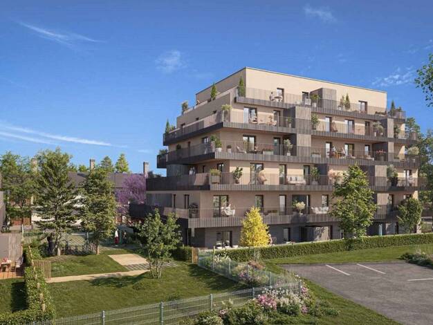 Appartement à vendre - neuf 264 000 € 2 pièces 1 chambre 42 m² 1er étage Bressis-Neigeos Annecy 74600