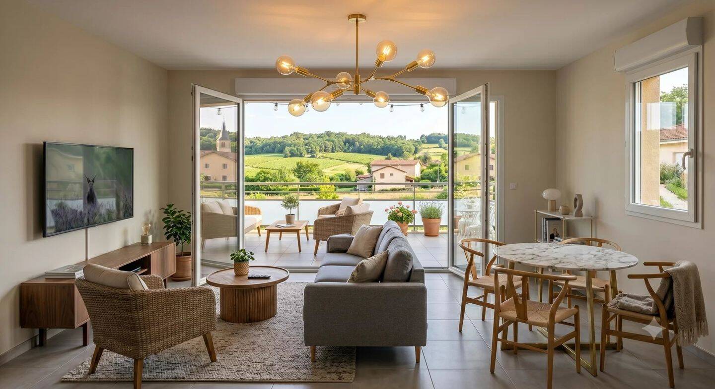 Appartement 3 pièces 59 m² · à Sathonay-Village · 59 m² · 314 900 €