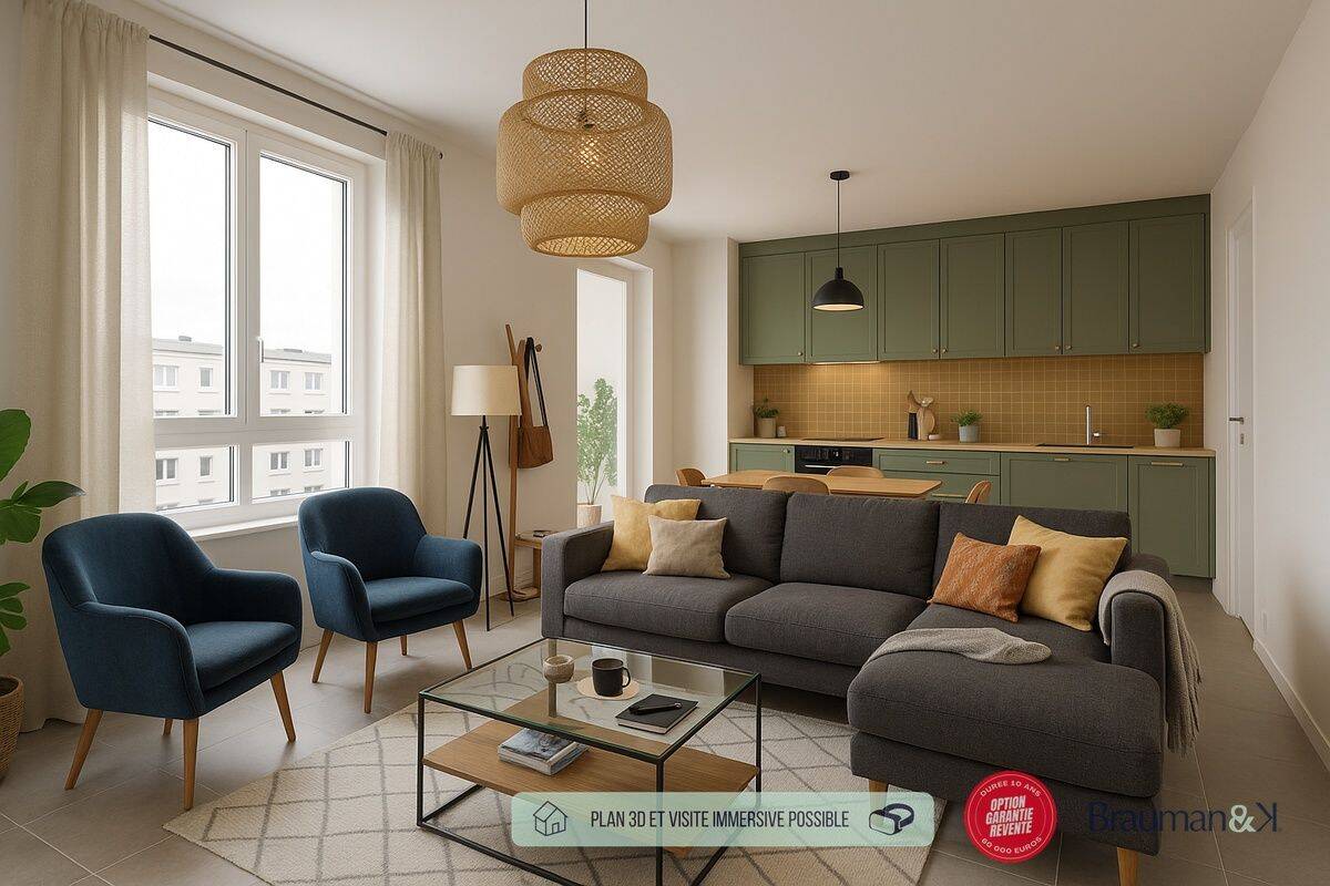 Appartement 5 pièces 107 m² · à Paris 18ème Arrondissement · 107 m² · 668 000 €