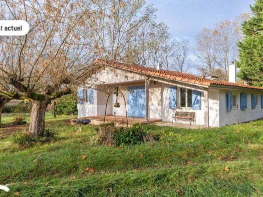 Maison de plain-pied à vendre 179 655 € 4 pièces 3 chambres 106 m² 11 182 m² de terrain Puymiclan 47350