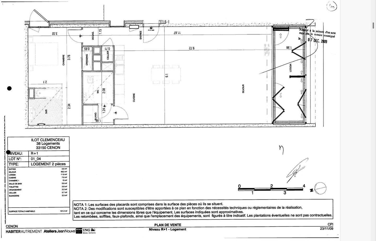 Appartement 2 pièces 89 m² · à Cenon · 89 m² · 839 €