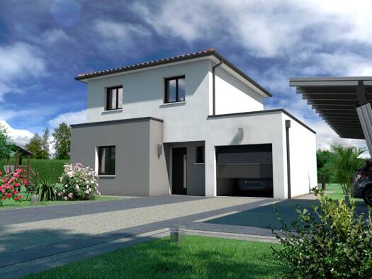 Terrain avec maison neuve à vendre 247 419 € 4 pièces 3 chambres 90 m² 660 m² de terrain Montferrand 11320