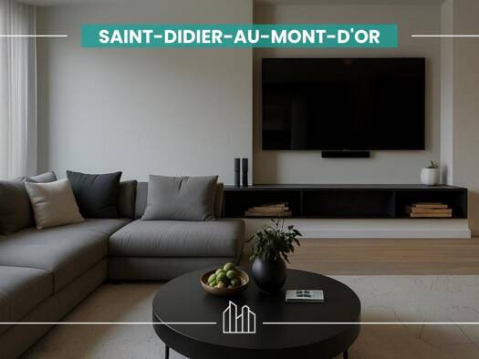 Appartement à vendre - neuf 1 000 000 € 4 pièces 104 m² Centre et Sud Est Saint-Didier-au-Mont-d'Or 69370