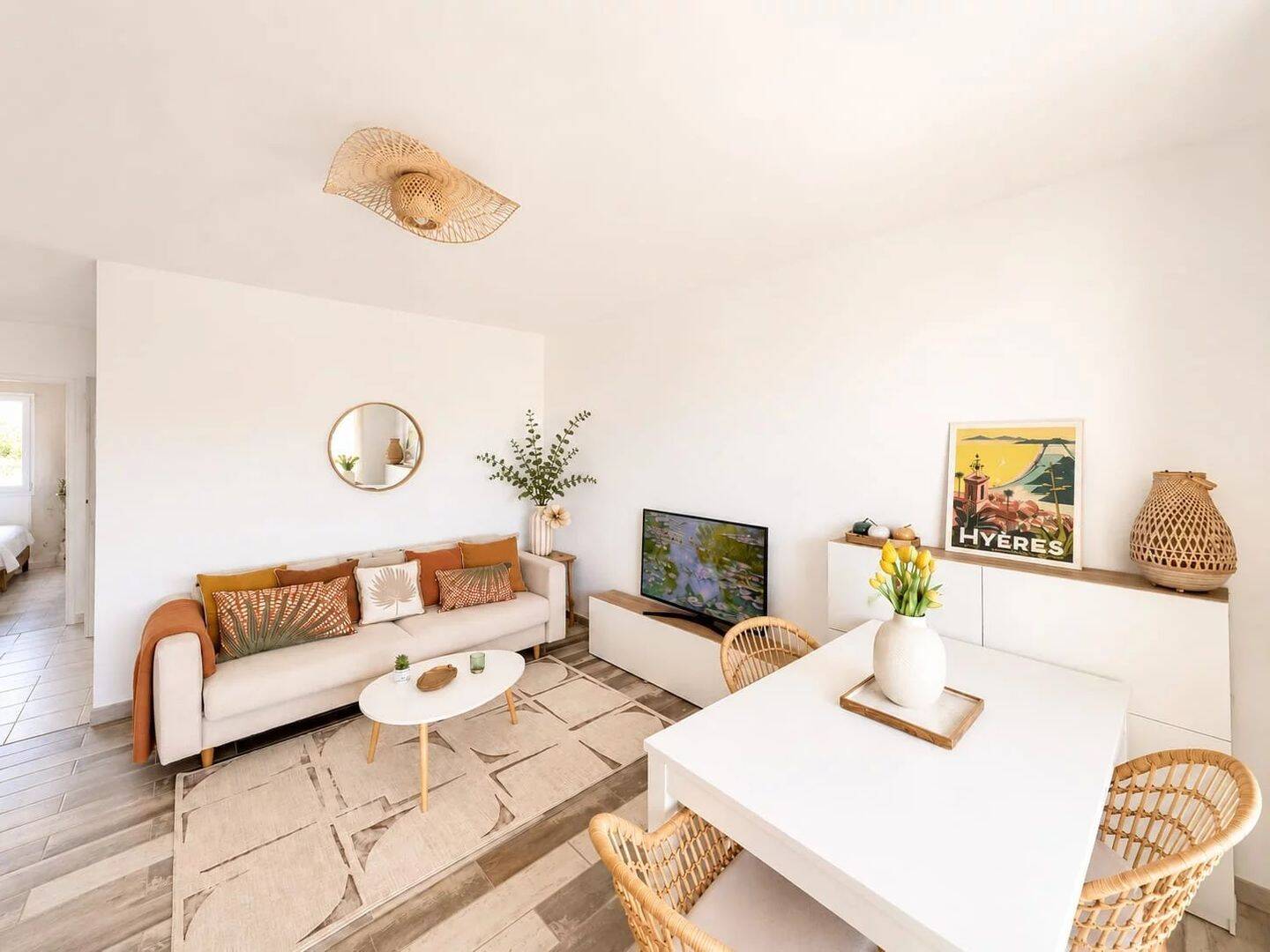 Appartement 3 pièces 57 m² · à Hyères · 57,4 m² · 384 000 €