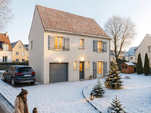 Terrain avec maison neuve à vendre 342 346 € 6 pièces 4 chambres 100,8 m² 704 m² de terrain Bouconvillers 60240