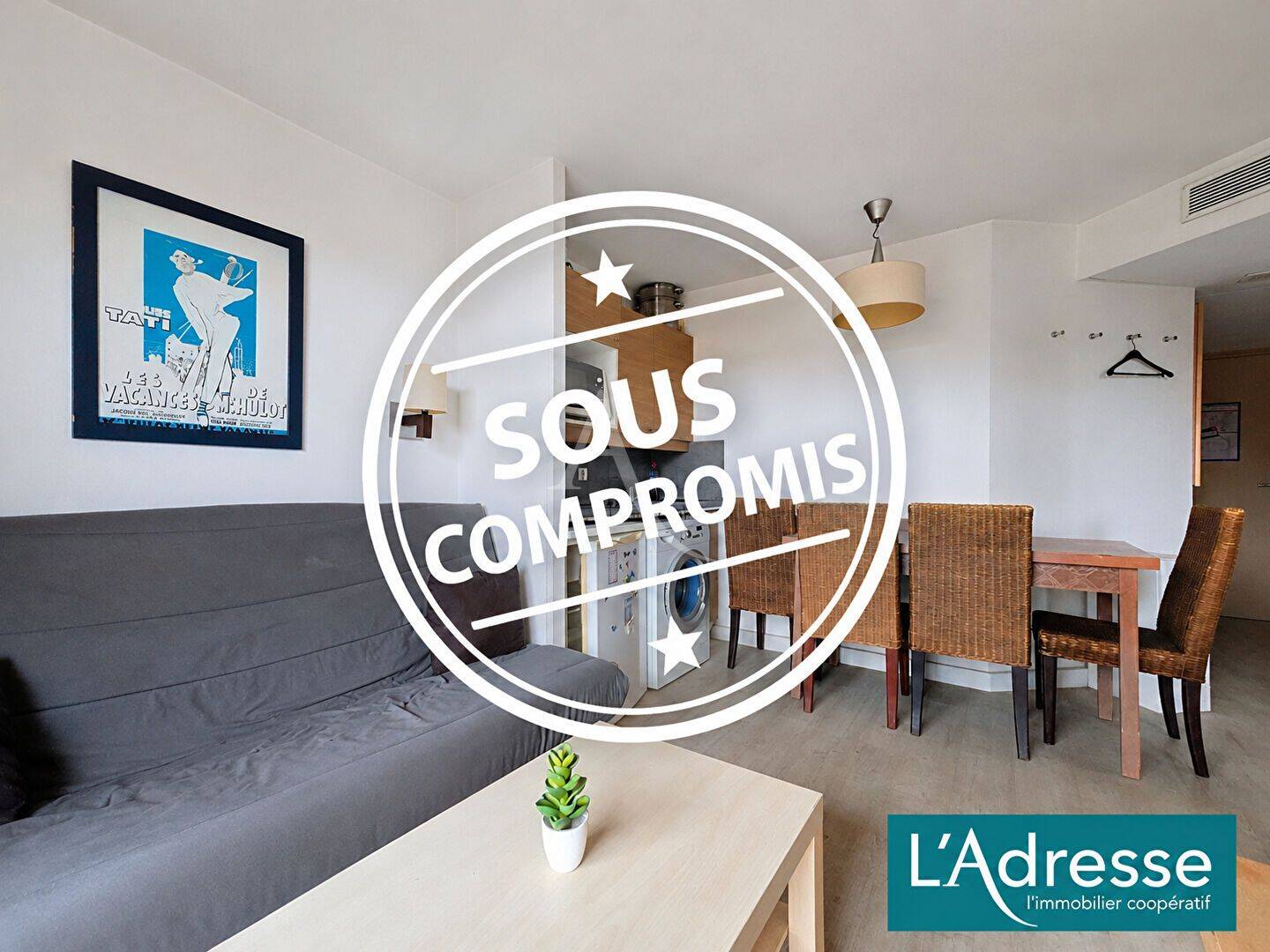 Appartement 2 pièces 25 m² · à Cannes · 24,9 m² · 83 000 €