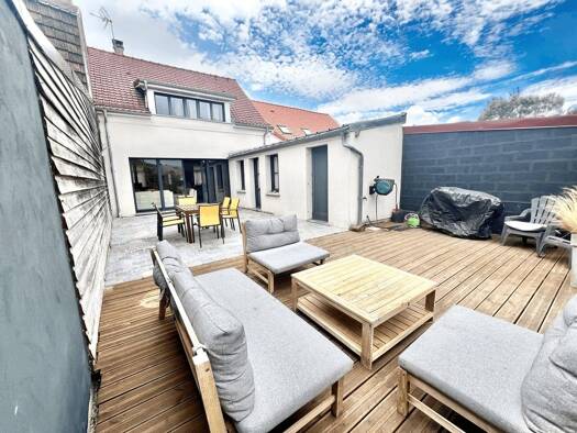 Maison à vendre 535 000 € 4 pièces 3 chambres 115 m² 363 m² de terrain Cucq 62780