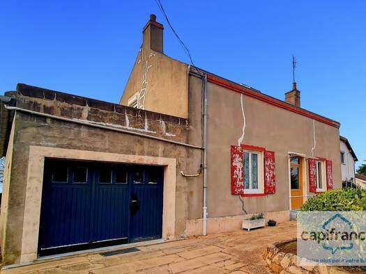 Maison à vendre 88 000 € 4 pièces 3 chambres 109 m² 522 m² de terrain Les Goujons-La Saule-Le Vernois Saint-Vallier 71230