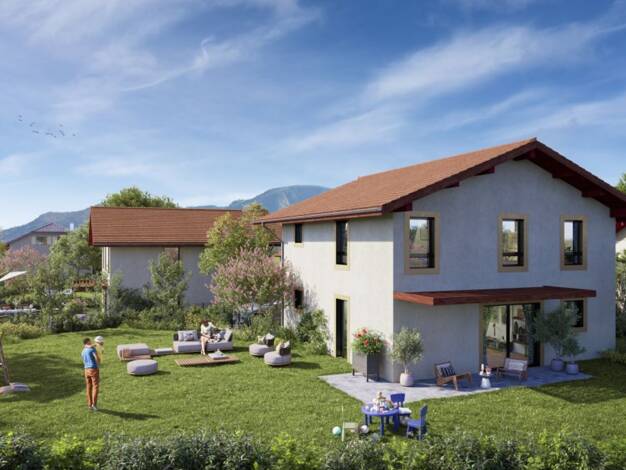 Villa à vendre - neuf 509 900 € 4 pièces 3 chambres 80 m² 112 m² de terrain Cessy 01170