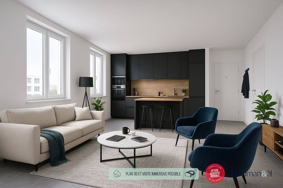 Appartement 3 pièces 62 m² · à Orléans · 62 m² · 165 200 €