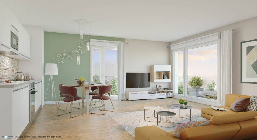 Appartement 3 pièces 63 m² · à Arcachon · 62,9 m² · 489 500 €