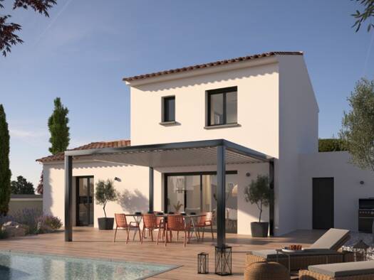 Terrain avec maison neuve à vendre 415 000 € 4 pièces 3 chambres 90 m² 419 m² de terrain Pourrières 83910