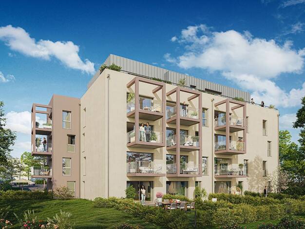 Appartement à vendre - neuf 171 000 € 2 pièces 41 m² RDC/4 dès le 30/06/2028 Bourg Nord Guipavas 29490