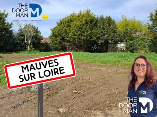 Terrain constructible viabilisé à vendre 176 600 € 623 m² de terrain Mauves-sur-Loire 44470