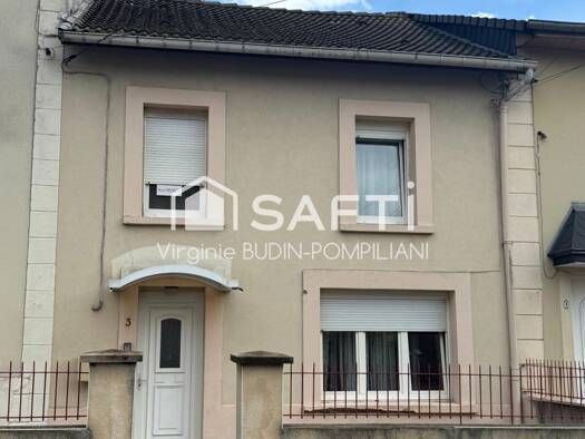 Maison à vendre 162 000 € 4 pièces 2 chambres 113 m² 545 m² de terrain Gare-Gambetta-Piemont Mont-Saint-Martin 54350