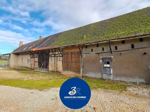 Maison à vendre 50 000 € 3 pièces 1 chambre 151 m² 676 m² de terrain Simandre 71290