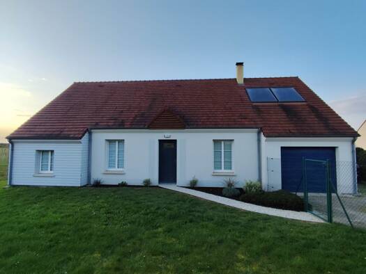 Maison de plain-pied à vendre 225 000 € 4 pièces 3 chambres 98 m² 950 m² de terrain Baccon 45130