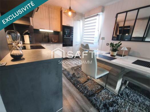 Appartement à vendre 160 000 € 3 pièces 2 chambres 58 m² RDC/2 Drouot Barbanegre Nord Mulhouse 68100