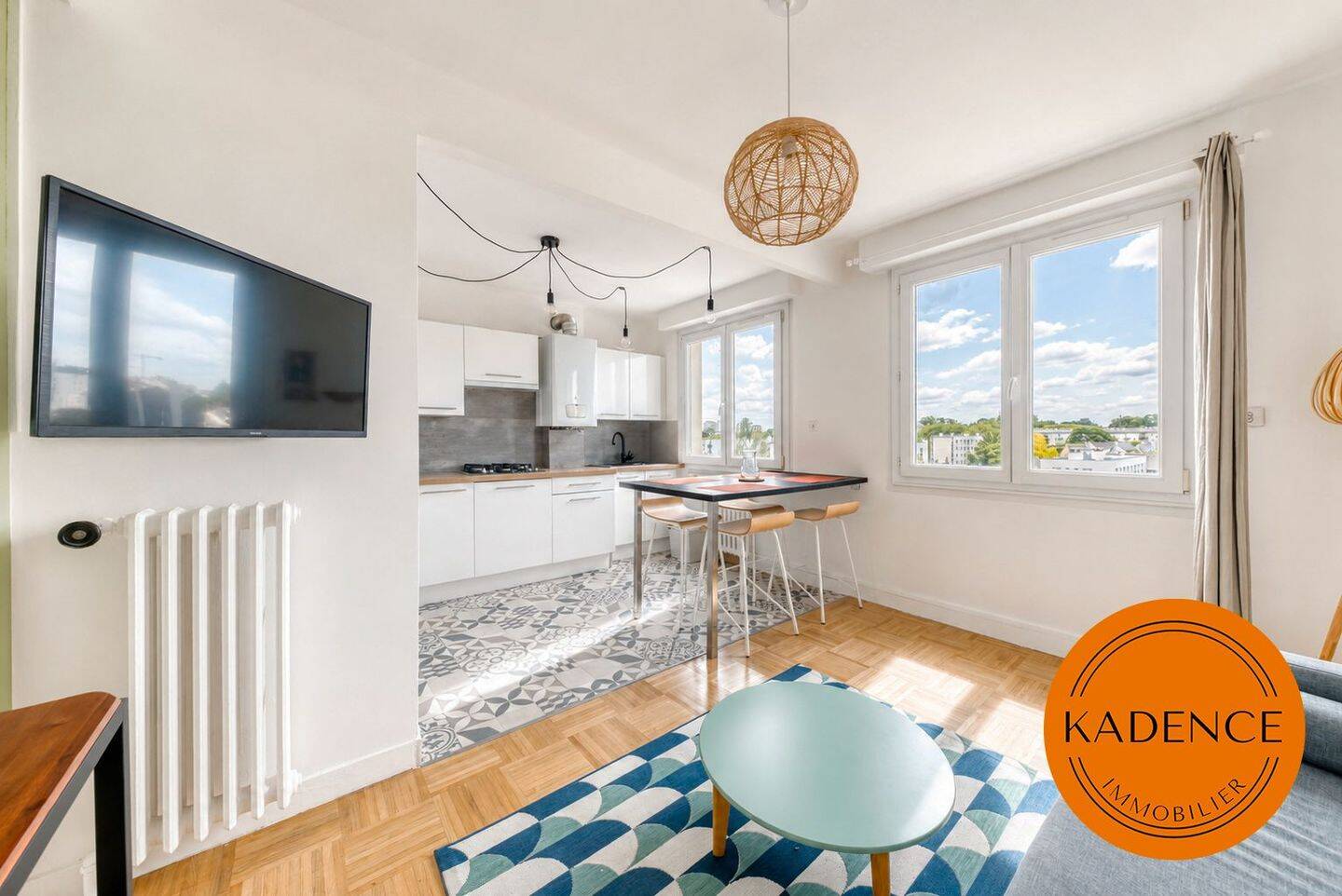 Appartement 4 pièces 65 m² · à Rennes · 65,2 m² · 217 350 €