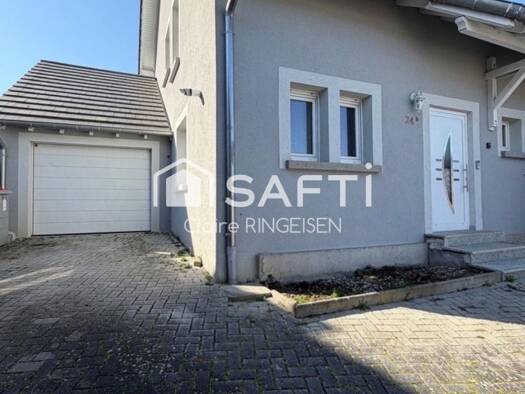 Maison à vendre 220 000 € 5 pièces 3 chambres 104 m² 400 m² de terrain Welferding Sarreguemines 57200