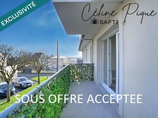 Appartement à vendre 193 500 € 3 pièces 2 chambres 69 m² 1er étage Saint-Germain-la-Blanche-Herbe 14280