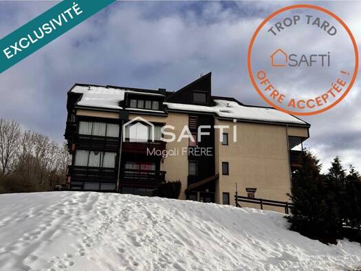 Appartement à vendre 60 000 € 1 pièce 25 m² 1er étage Ancelle 05260