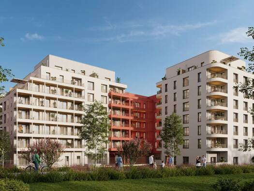 Appartement à vendre - neuf 419 000 € 3 pièces 2 chambres 59,2 m² RDC Maison Blanche-Vauban Coulée verte Châtillon 92320