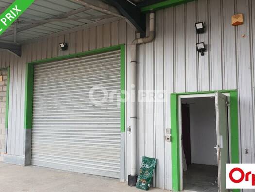 Local d'activités à louer 1 100 € 182 m² d'espace de stockage Bourg-de-Péage 26300