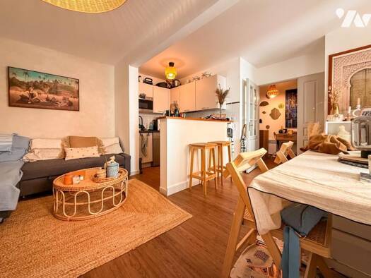 Appartement à vendre 212 585 € 2 pièces 1 chambre 46 m² 3ème étage Nantes 44000