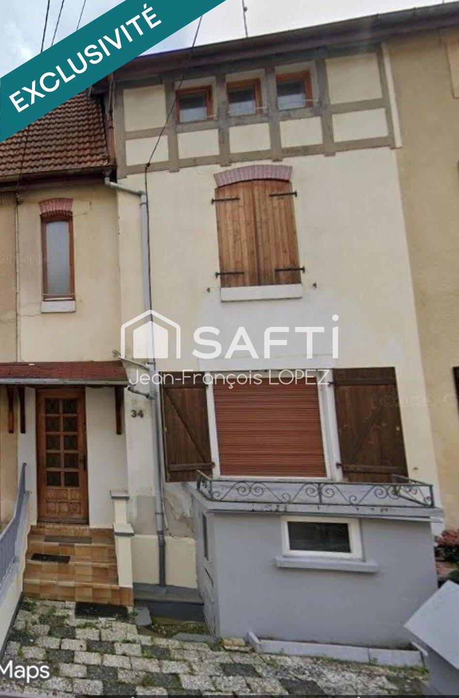 Maison 5 pièces 92 m² · à Audincourt · 92 m² · 59 000 €