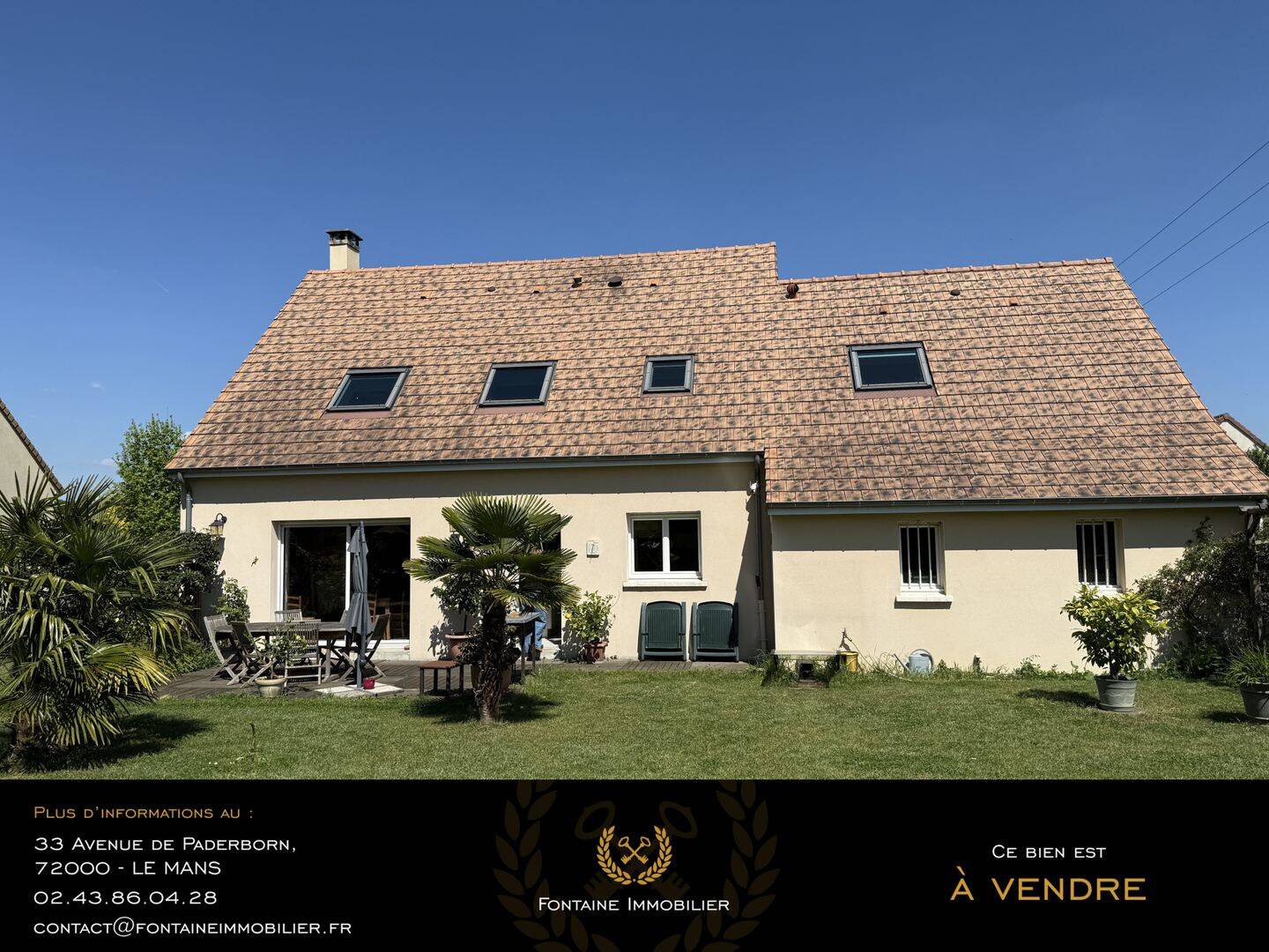 Maison 6 pièces 150 m² · à Yvré-l'Évêque · 150 m² · 320 000 €