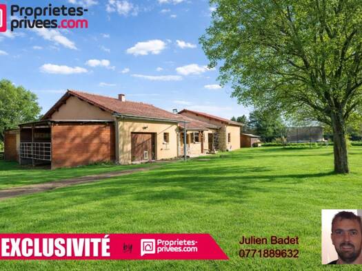 Maison à vendre 258 000 € 7 pièces 4 chambres 160 m² 2 012 m² de terrain Peschadoires 63920