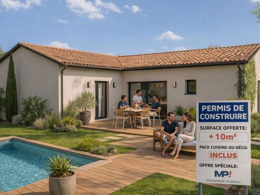 Terrain avec maison neuve à vendre 259 000 € 4 pièces 3 chambres 93 m² 981 m² de terrain Nivolas-Vermelle 38300