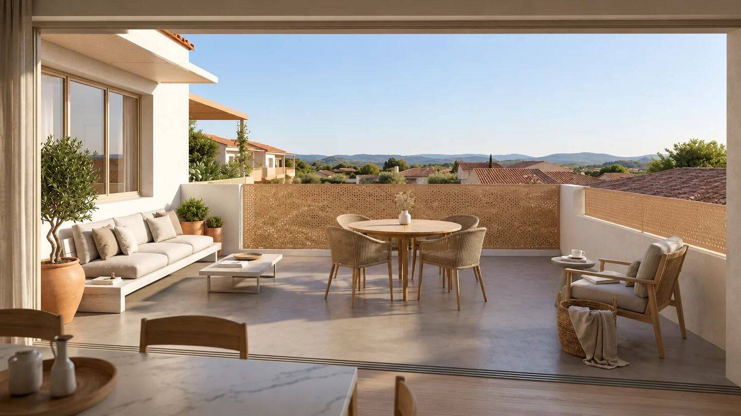 Appartement 3 pièces 62 m² · à Baillargues · 61,8 m² · 274 000 €