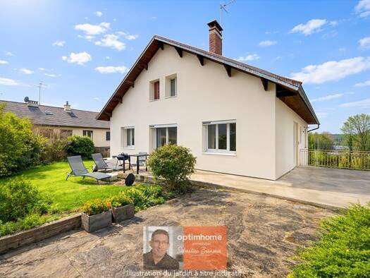 Maison à vendre 258 000 € 5 pièces 3 chambres 110 m² 1 209 m² de terrain Montmorot 39570