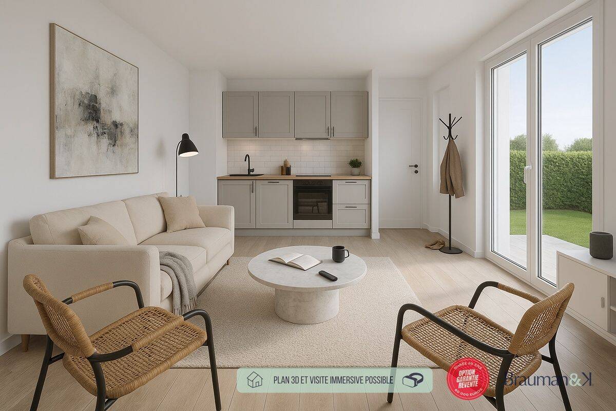 Appartement 1 pièce 34 m² · à Rouen · 34 m² · 125 900 €