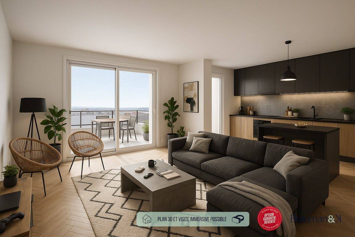 Appartement 3 pièces 56 m² · à Saint-Nazaire · 56 m² · 229 900 €