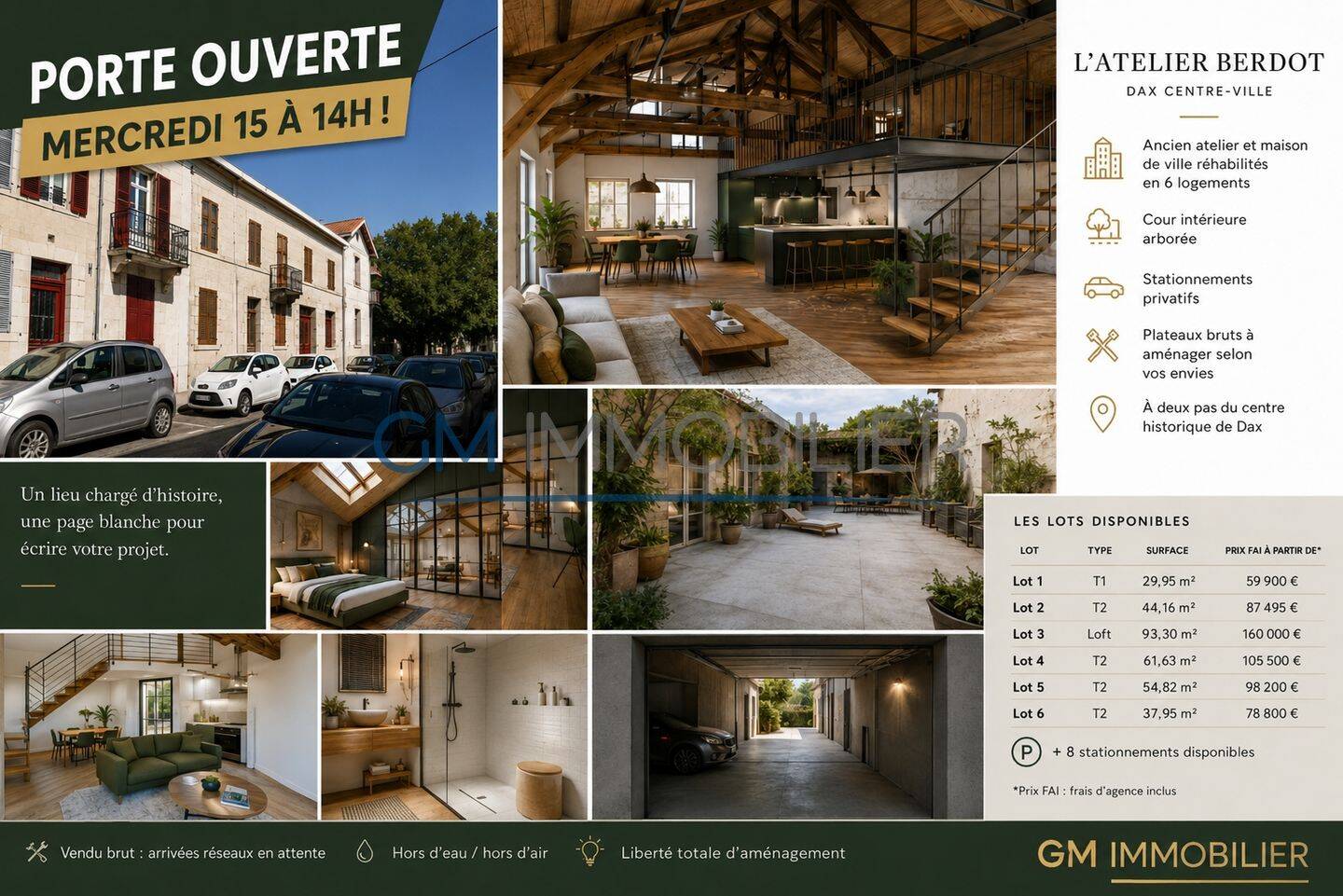Appartement 2 pièces 30 m² · à Dax · 30 m² · 59 900 €