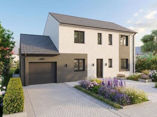 Terrain avec maison neuve à vendre 233 281 € 4 pièces 3 chambres 86 m² 420 m² de terrain Giraumont 54780